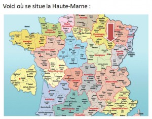 Carte Haute-Marne